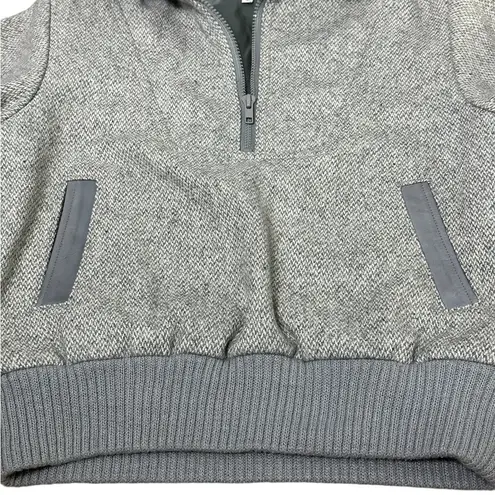 The Mountain Vintage Green Woolens Womens Pullover Jacket Small