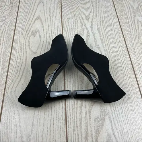 Life Stride Women's Carla Cut Out Peep Toe Bootie 7W Black