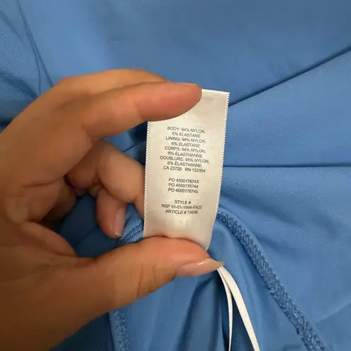 Babaton Aritzia Azure Long Sleeve Original Contour Squareneck Bodysuit small