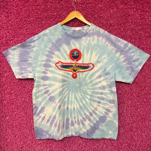 Journey rock tie dye tshirt size large