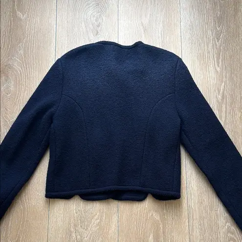 Vintage Carrol Reed Elegant Navy Button