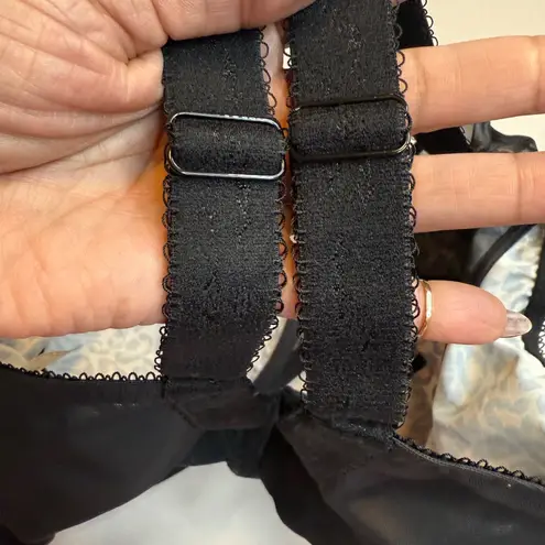 Goddess Kayla Underwire Bra Leopard Print Full Coverage Plus Size 40K Support Brown