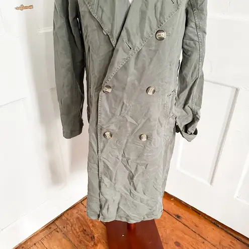 American Eagle  Olive Green Trench