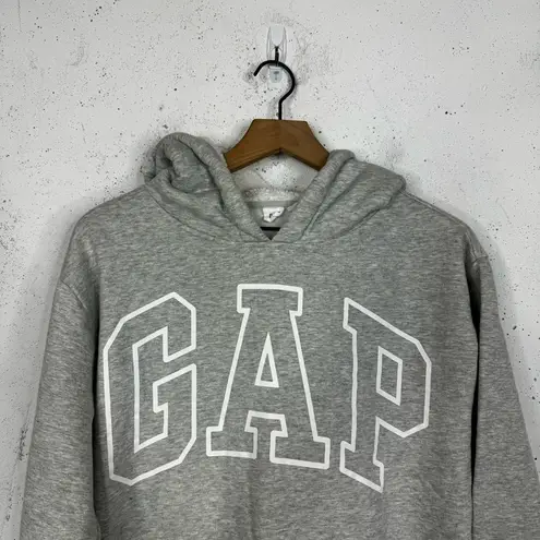 Gap  Faux Fur Fleece Lined Hooded Sweatshirt Size L