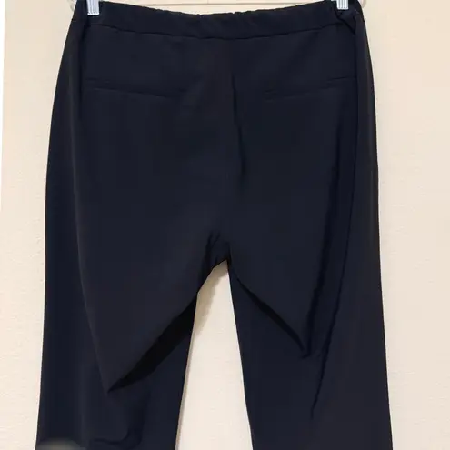 MM.LaFleur M.M.LaFleur Foster Pant Black Straight Leg Elastic Waist Size 14