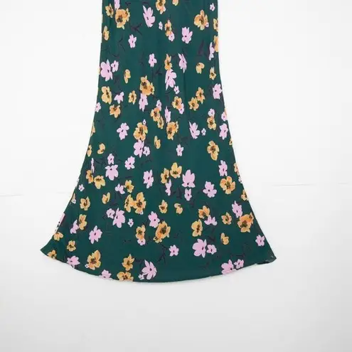 Flynn Skye NEW Wrap It Up Maxi Skirt, Green, S