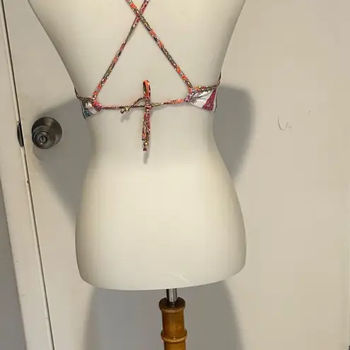 Nanette Lepore Nanette‎ Lepore Gypsy Queen Paisley Halter TOP - Size S. - Image 4