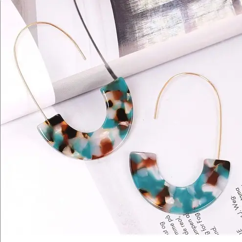 ✨ Threader Drop Earrings ✨ Blue