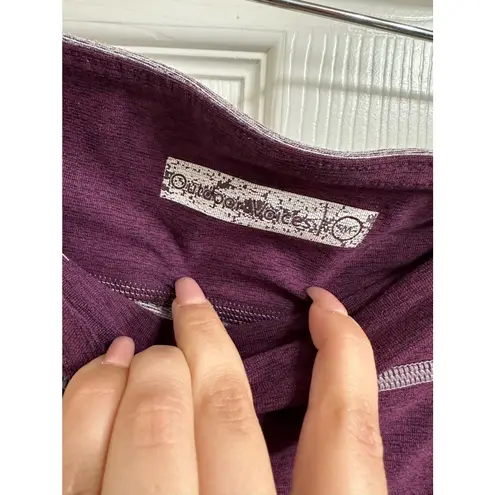 Outdoor Voices  OV 3/4 Warm Up Leggings‎ purple size medium