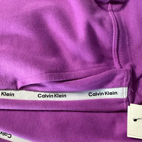 Calvin Klein Eco French Terry Jogger Sweatpants Lotus Size XS NWT thumbnail 11