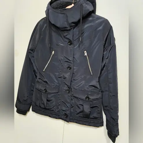 Abercrombie & Fitch  Water Wind Resistant Hooded Technical Parka Jacket Size S - Image 5