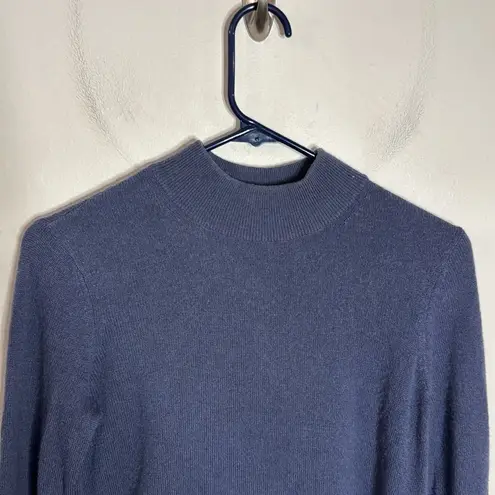 Equipment Femme 100% Cashmere Purple/Gray Long sleevesTurtleneck Sweater XS