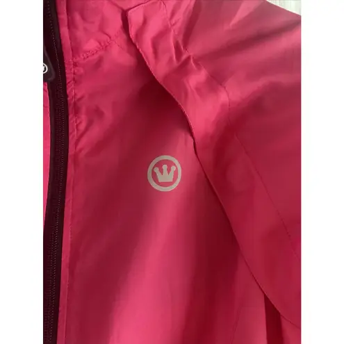 Canari Womens Large Pink Long Removable Sleeve Bike Jacket MTB CyclingJersey
