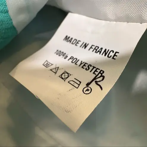 Oo La La Turquoise Textured Blazer | Size 8 | Single Button Blue