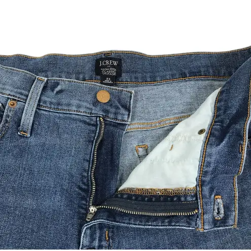 J.CREW High Rise Classic Vintage Jean Women 33 Blue Everyday Work Comfort Travel