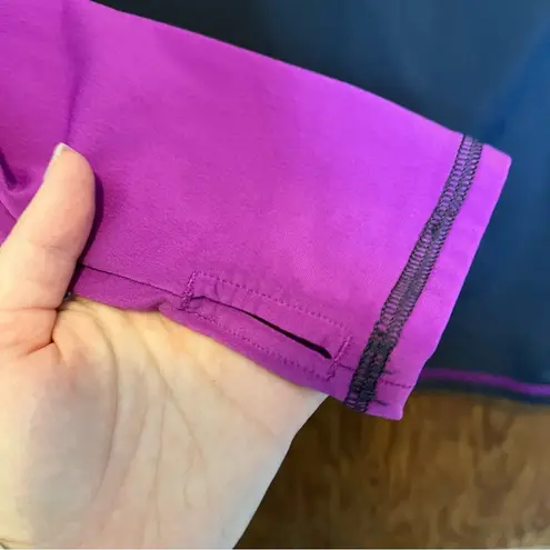 C9 by Champion Cold Weather Athletic Long Sleeve Top Grey Purple Medium Womens Gray