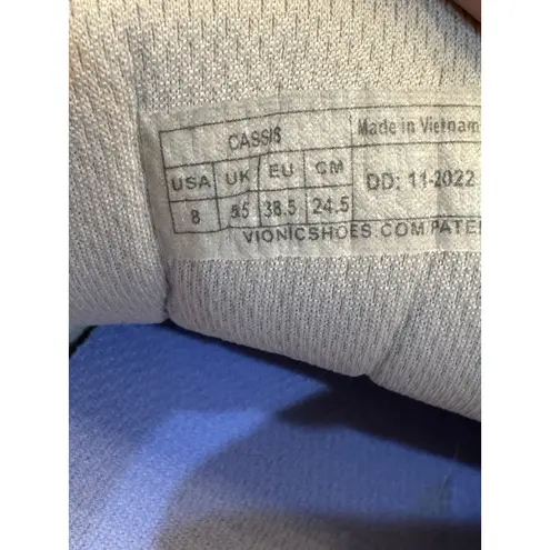 Vionic Cassis Shoes - Women's, Light Grey, Size 8 Sneaker Tennis Shoe Comfort