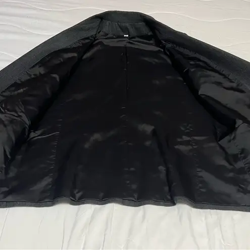 Vintage Peabody House 100%Wool Women's Jacket/ Blazer Skirt Business Set Gray Size 12