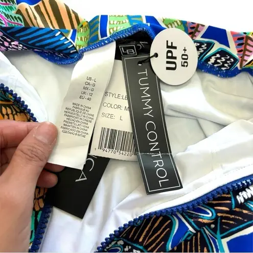 La Blanca NWT Neon Nights Long Sleeve Paddlesuit One Piece - Size Large