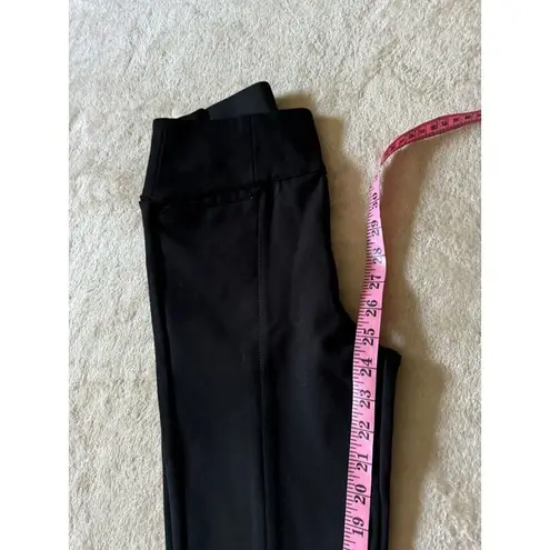 Betabrand Womens Straight‎ Leg Black Pant Pockets Size Xsmall Petite