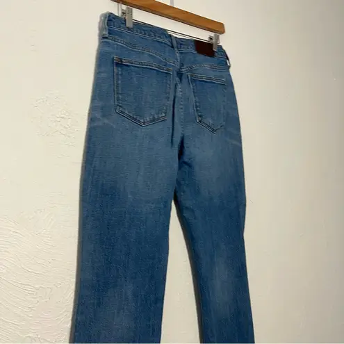 Madewell  Mid Rise Kick Out Crop Jeans Womens Size 29 Med Wash