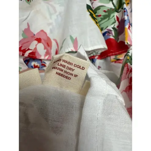 Alix of Bohemia Tasha Rose Ruffle Skirt NWT Sz. S White