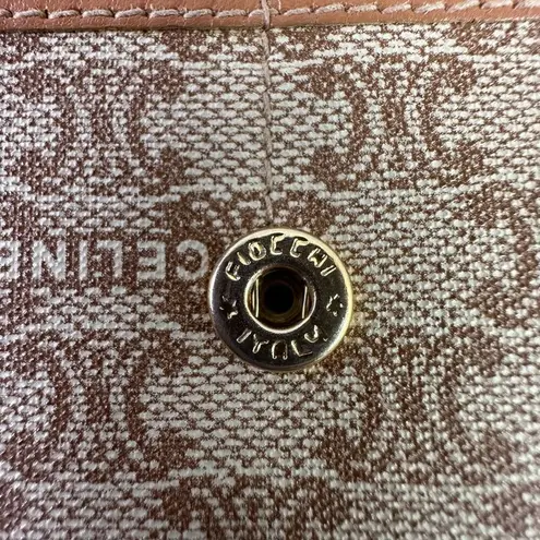 CELINE Macadam Vintage Bifold Wallet Brown Tan