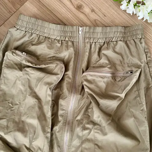 Boutique NEW Army Green Cargo Skirt