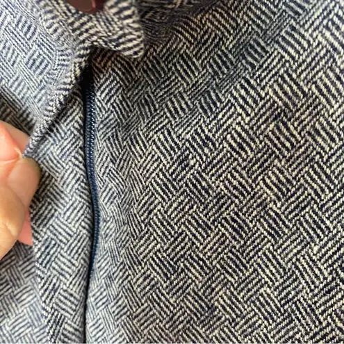 Pendleton Vintage 100% Virgin Wool Lined Straight Leg Tweed Dress Pants Sz 12