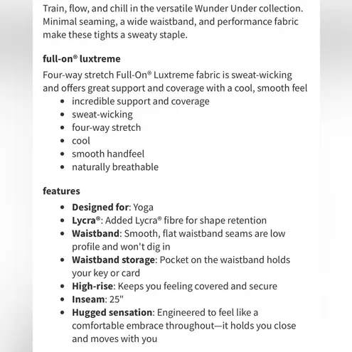 Lululemon EUC  Wunder Under High Rise Leggings Glacier Camo Starlight Multi Sz. 2 - Image 12