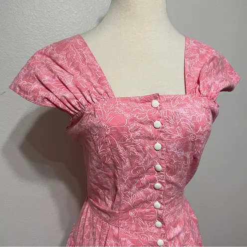 Milanzo | Vintage 80s Pink Floral A