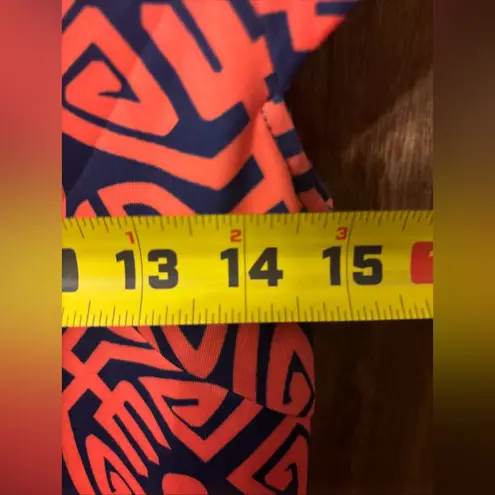 CK Bradley Coral Blue Sheath Dress size Small Cap Sleeve Career Business Travel Pink