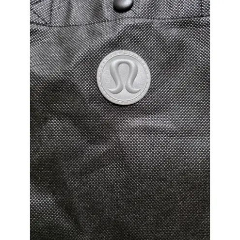Lululemon Tuxedo Black And White Large Shopping Bag 2013 Limited Edition 8x10