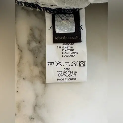 Roberto Cavalli NWT Light Blue Jeans Sz L 170 MSRP $704