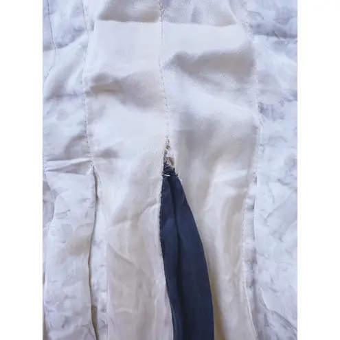 Stella McCartney Silk Pleated Skirt Cream Small Quiet Luxury Old Money Coquette