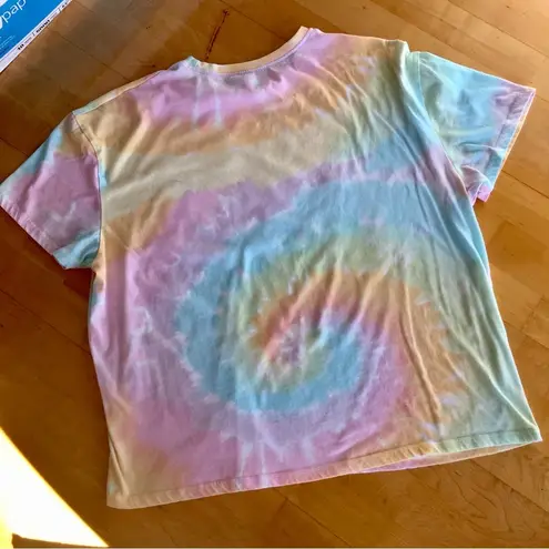 LUCKY CHARMS Oversized Tie Dye Tee, Multi Colored, Size L Multiple Size L