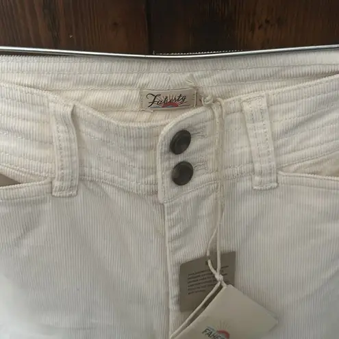 Faherty  Stretch Cord Wide Leg Pant, Size 29 - Image 5