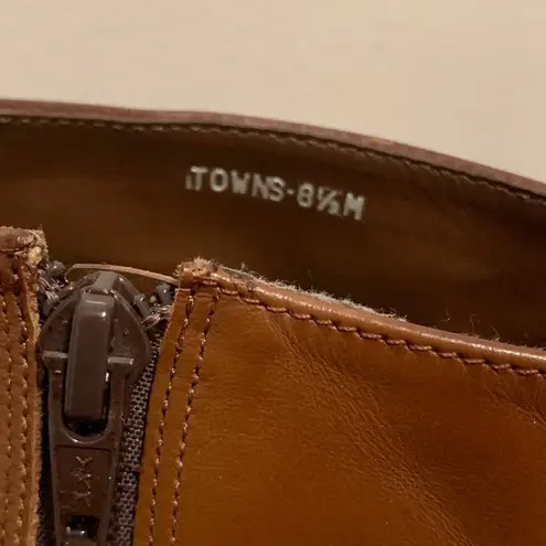 Hillard & Hanson towns heeled booties size 8 1/2 M