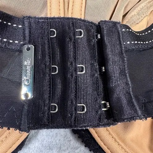 Chantelle Rive Gauche Balconette Bra 36H Black Lace Underwire