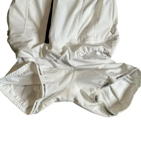 Foray Golf Women's White Pleated Short Skort Skirt with Shorts Athleisue Size XS