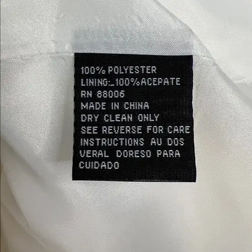 Terramina Collection Church Sunday Best White Long Sleeve Dress Size 20