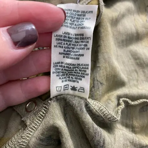 n:philanthropy Boot Camouflage Print Bodysuit in Green Size US XS