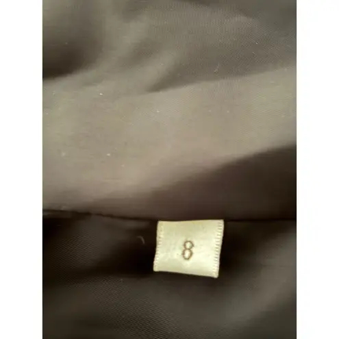 Doncaster Black Cream Collar Blazer Jacket 100 Wool Size 8