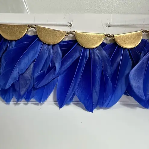 Stella & Dot Plume Necklace w/ Feather Add-Ons Stunning 7 Looks in One