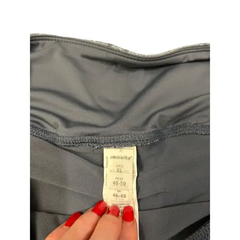 Marika Kona skort Pleated Golf Tennis Pickleball Blue Gray Women’s XL NWT