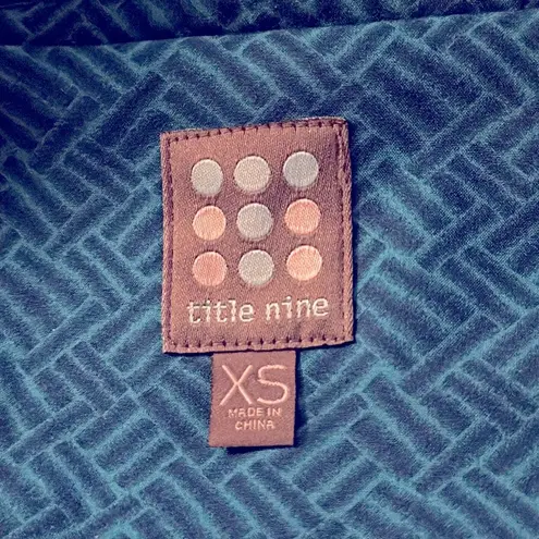 Title Nine Softshell Peacekeeper Long Jacket Coat Fleece Lined Women’s XS Winter