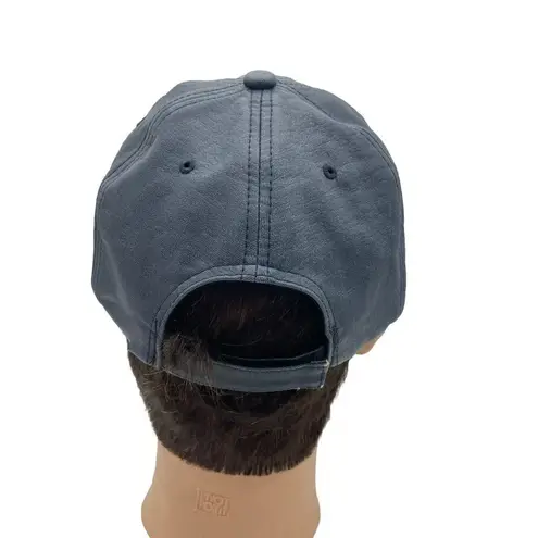 David & Young Hat Baseball Cap Floral Flowers Blue Adjustable