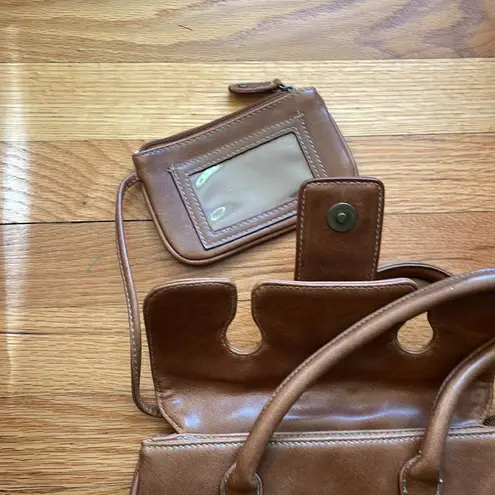 Rocawear Vintage Faux Leather Handbag Brown Y2K Streetwesr