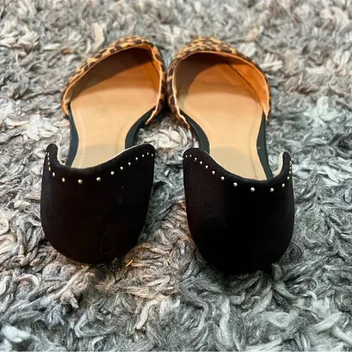 Gap Leopard flat shoes by  are in like great condition. Size 8M