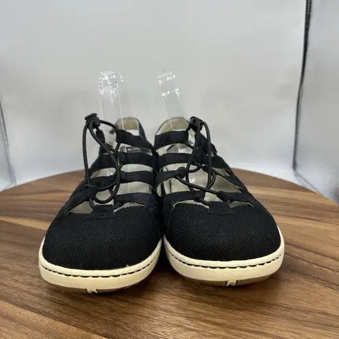 Dansko Riona Comfort Shoes Black Strappy Casual Travel Women's 40 US 9-9.5